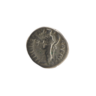 Denarius, Marcus Aurelius (121–180, Roman emperor 161–180). Obverse: head of Marcus Aurelius with a