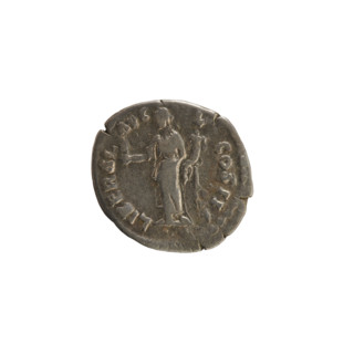 Denarius of Marcus Aurelius (121–180; Roman emperor 161–180), 168–169, Rome. Obverse: Head of