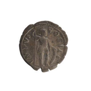 Denarius, Marcus Aurelius (121–180; Roman emperor 161–180). Obv.: Head of Marcus Aurelius with a