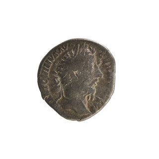 denarius, Marcus Aurelius (121–180; Roman emperor 161–180), imperial bust, numismatic treasure,