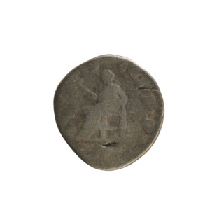 Denarius of Marcus Aurelius (121–180; Roman emperor 161–180). Silver coin, Roman Empire (27