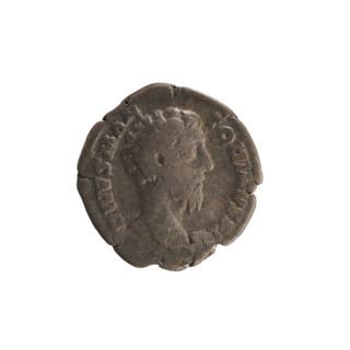 denarius, Commodus (161–192; Roman emperor 177–192), Marcus Aurelius (121–180; Roman emperor