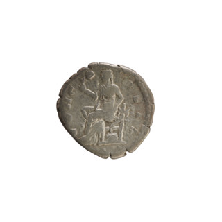 Denarius, Antoninus Pius (86–161; Roman emperor 138–161) and Faustina the Younger (ca. 130–176;