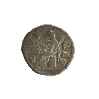 Denarius, Marcus Aurelius (121–180; Roman emperor 161–180) / Faustina the Younger (ca. 130–176;