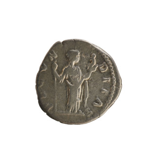 Denarius, Marcus Aurelius (121–180; Roman emperor 161–180) and Faustina the Younger (c.130–176;