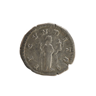 denarius, Marcus Aurelius (121–180; Roman emperor 161–180), Faustina the Younger (c.130–176; Roman