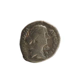 Denarius, Marcus Aurelius (121–180; Roman emperor 161–180), Faustina the Younger (ca. 130–176;