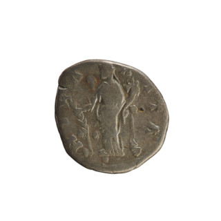 Denarius, Marcus Aurelius (121–180; Roman emperor 161–180), Faustina the Younger (ca. 130–176;