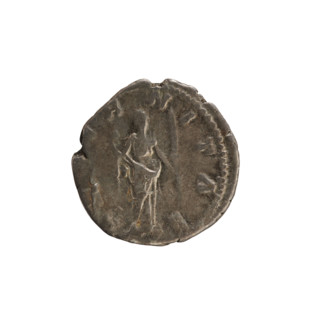 denarius, Marcus Aurelius (121–180; Roman emperor 161–180), Faustina the Younger (ca. 130–176;
