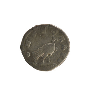 Denarius, Marcus Aurelius (121–180; Roman emperor 161–180) and Faustina the Younger (ca. 130–176;