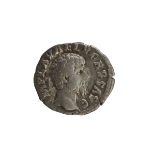 denarius, Lucius Verus (130–169; Roman emperor 161–169); busts, Lucius Verus (Roman emperor;