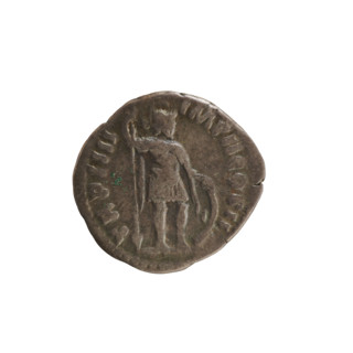denarius, Lucius Verus (130–169; Roman emperor 161–169), obverse: emperor's head right with laurel