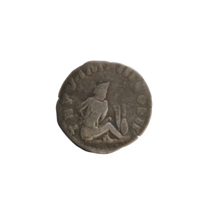 Denarius, Lucius Verus (130–169; Roman emperor 161–169). Obverse: Emperor's head right, laurel