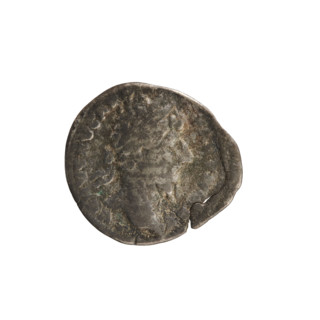 denarius, Lucius Verus (130–169; Roman emperor 161–169), imperial bust, cornucopia (attribute),