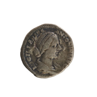 denarius, Lucius Verus (130–169; Roman emperor 161–169), Lucilla (149–182; Roman empress 164–169),