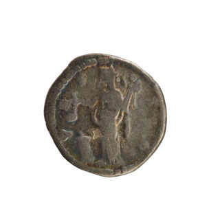 Denarius, Lucius Verus (130–169, Roman emperor 161–169) and Lucilla (149–182, Roman empress