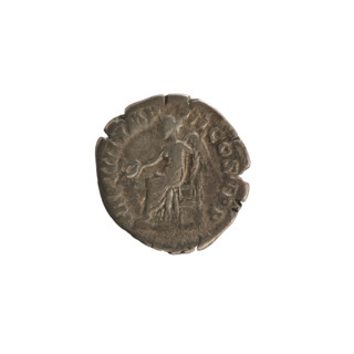 Denarius; Marcus Aurelius (121–180; Roman emperor 161–180); imperial busts; Commodus (161–192;