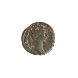 Denarius, Commodus (161–192; Roman emperor 177–192). Obverse: Emperor's head right, laurel wreath;