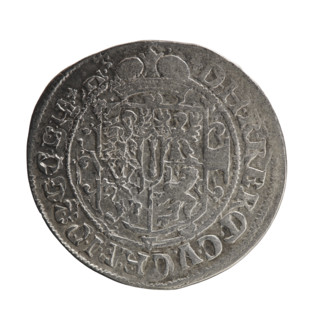 Obv. A bust in armor turned right, girded with a sash, a sceptre in his right hand. In front of the