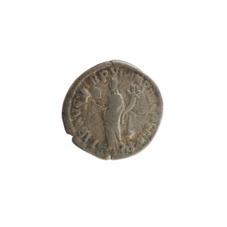 denarius, Commodus (161–192; Roman emperor 177–192). Obverse: Emperor's head right, laurel wreath;