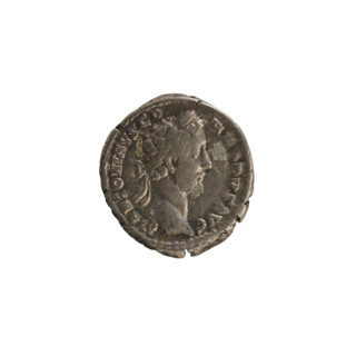 denarius, Commodus (161–192; Roman emperor 177–192); imperial busts; Commodus — iconography;