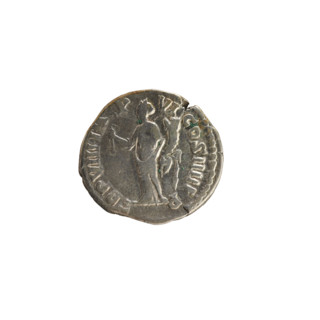 Denarius, Commodus (161–192; Roman emperor 177–192). Obverse: Emperor's head right, laurel wreath;