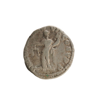 Denarius, Commodus (161–192; Roman emperor 177–192). Silver coin. Obverse: Emperor's head right,