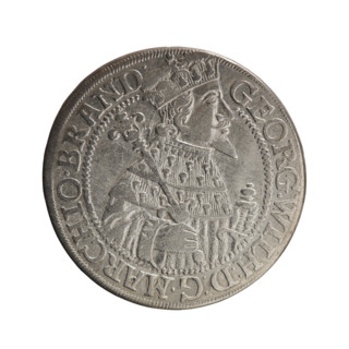 Obv. Bust facing right in mitre and electoral mantle. A sceptre in the right hand, the left resting