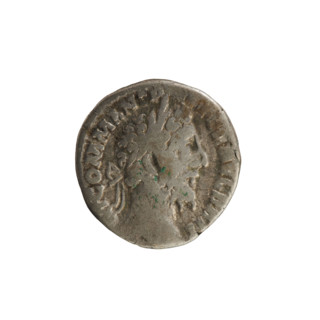 denarius, Commodus (161–192; Roman emperor 177–192). Obverse: Emperor's head right, laurel wreath;