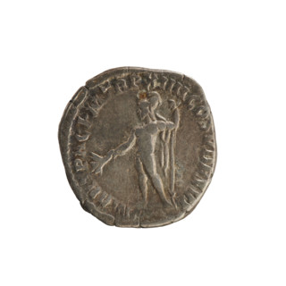denarius, Commodus (161–192; Roman emperor 177–192). Obverse: Emperor's head right, laurel wreath;