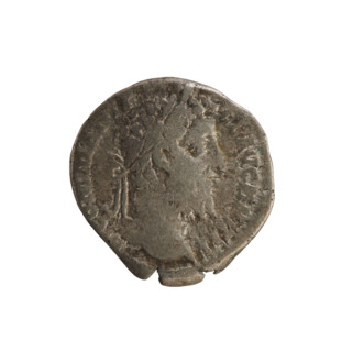 Denarius, Commodus (161–192; Roman emperor 177–192). Obverse: Emperor's head right, wearing a