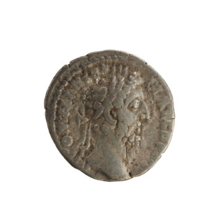 Denarius, Commodus (161–192, Roman emperor 177–192). Obverse inscription: M COMM ANT PF EL AVG BRI;