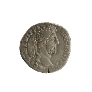 denarius, Commodus (161–192; Roman emperor 177–192). Obverse: Emperor's head right, with laurel