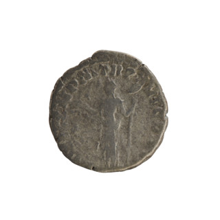 Denarius of Commodus (reigned 177–192 AD), 190–191. Obverse: Emperor's head right, wearing a laurel