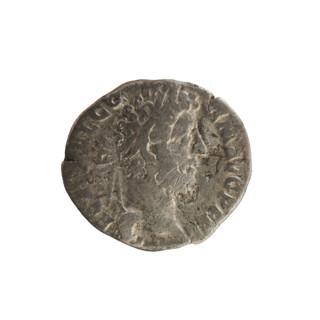 Denarius, Commodus (161–192; Roman emperor 177–192). Obverse: Emperor's head right, wearing a