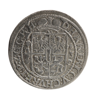 Obv. Bust facing right in mitre and electoral mantle. A sceptre in his right hand, the left resting