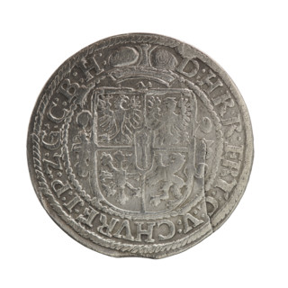 Obv. Bust facing right in mitre and electoral mantle. A sceptre in his right hand, the left resting