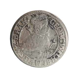 Obv. Bust facing right in mitre and electoral mantle. A sceptre in his right hand, the left resting