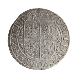 Obv. Bust facing right in mitre and electoral mantle. A sceptre in his right hand, the left resting