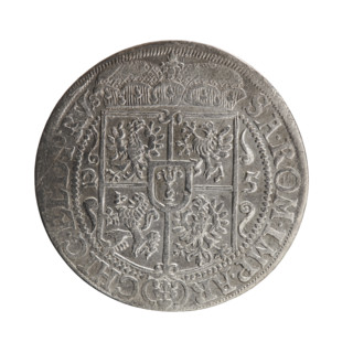 Obv. Bust facing right in mitre and electoral mantle. A sceptre in the right hand, the left resting