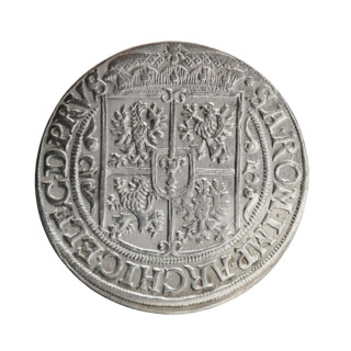 Pfahler, Ernest. Obverse: Bust facing right in mitre and electoral mantle, holding a sceptre in the