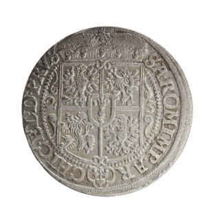 Obv. Bust facing right in mitre and electoral mantle. In the right hand a sceptre, the left resting