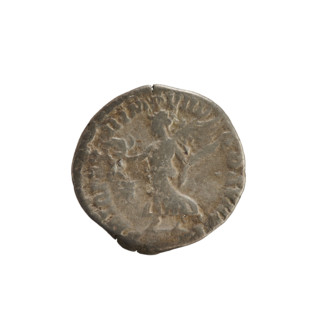 Denarius, Commodus (161–192; Roman emperor 177–192). Obverse: Emperor's head right, wearing a