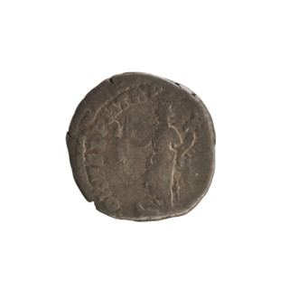 Denarius of Commodus (161–192; Roman emperor 177–192). Obverse: M ANT P FEL AVG BRIT, emperor's