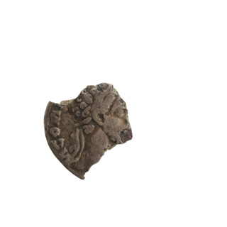 Denarius - coin fraction, Commodus (161–192; Roman emperor 177–192). Obverse: head of the emperor