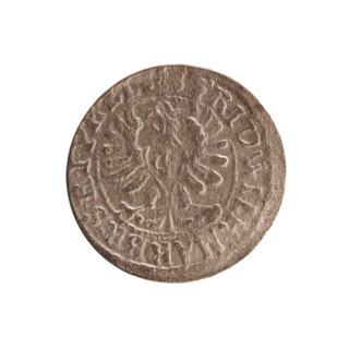 szelag, Section of Coins of Lands Associated with Poland, eagles, cross (iconographic), Frederick