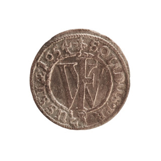szelag; eagles; cross (iconographic); Frederick William I Hohenzollern (Great Elector of