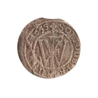 Szelag, Melchior, Christoph (fl. 1646–1656). Obverse: Prussian eagle with a chest monogram composed