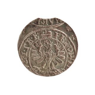 szelag; eagles; cross (iconographic); Frederick William I Hohenzollern (Great Elector of