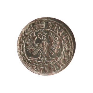 szelag; eagles; cross (iconographic); Frederick William I Hohenzollern (Great Elector of